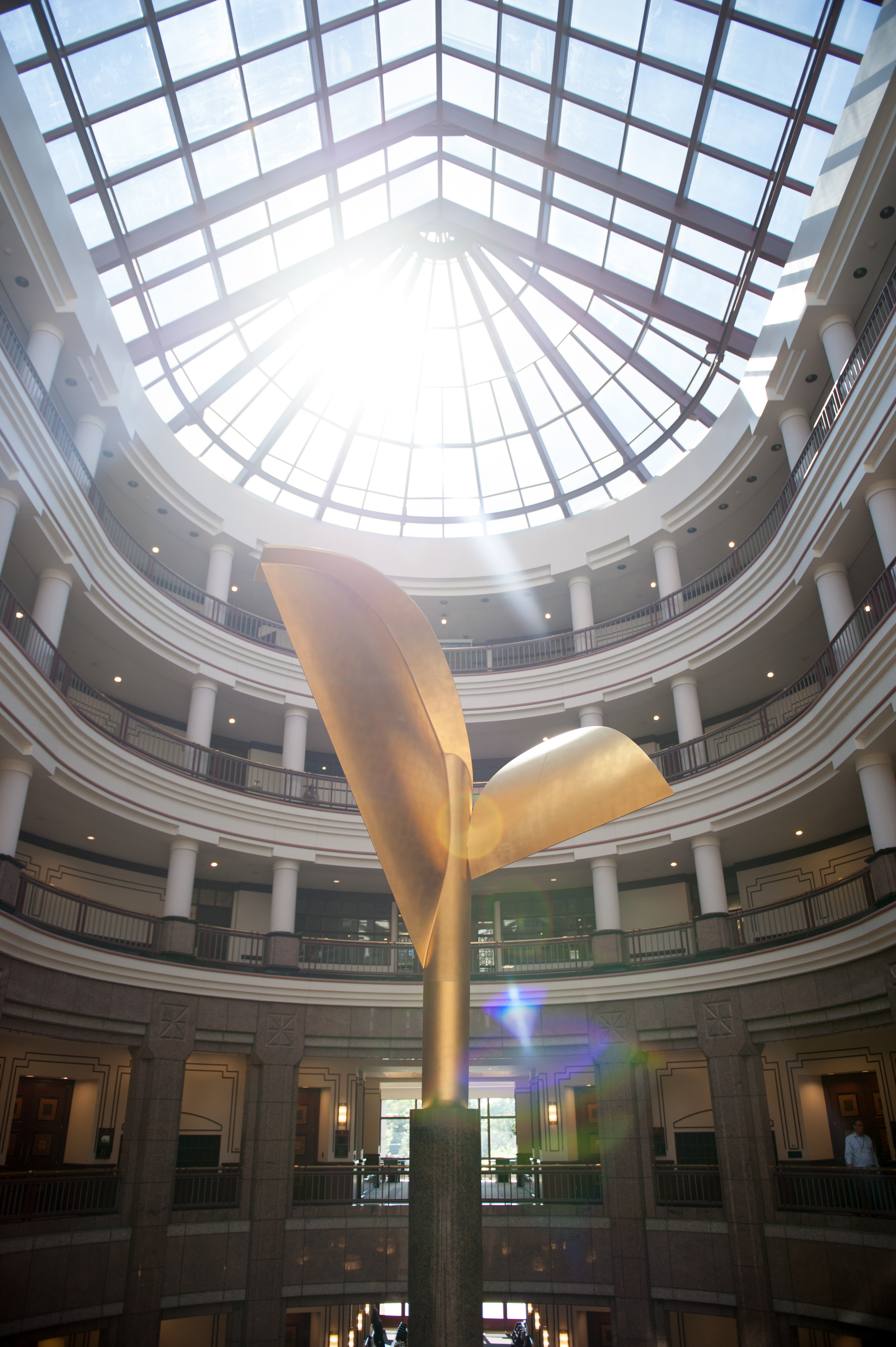 Photo of inside of State Capital Building in Hartford