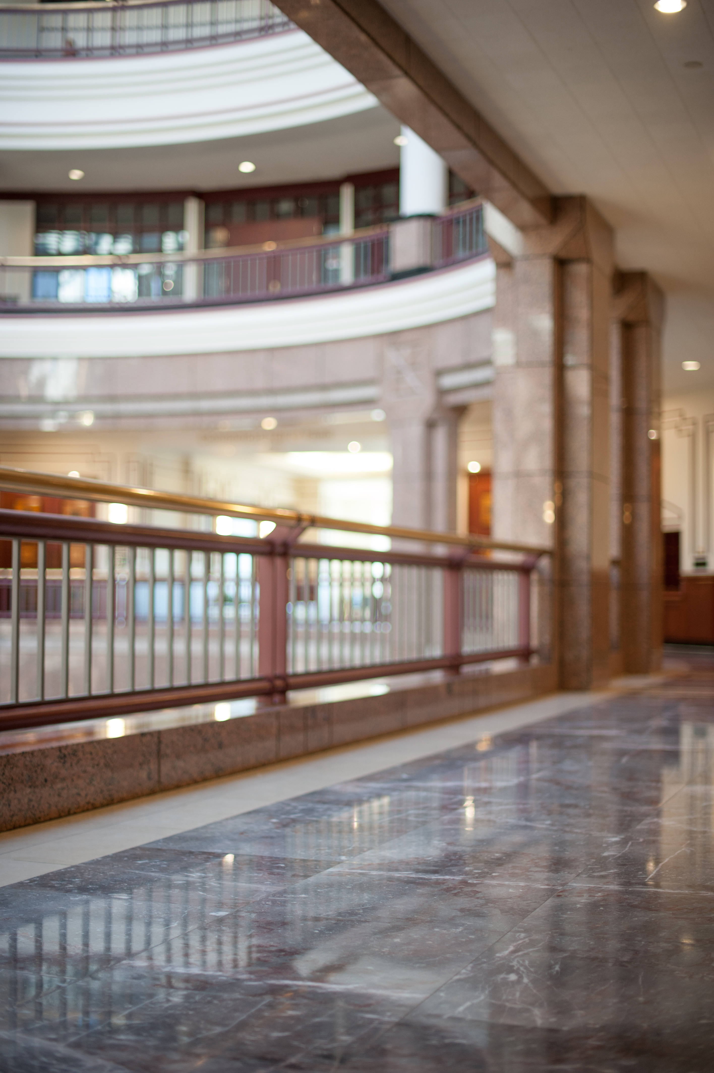 Photo of inside of State Capital Building in Hartford