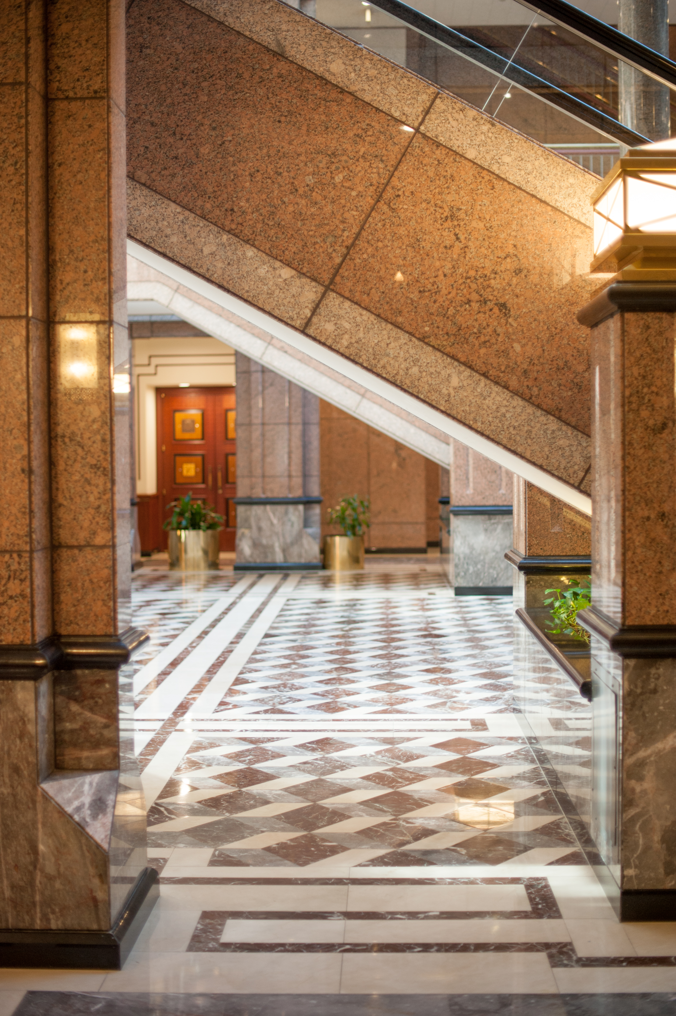 Photo of inside of State Capital Building in Hartford