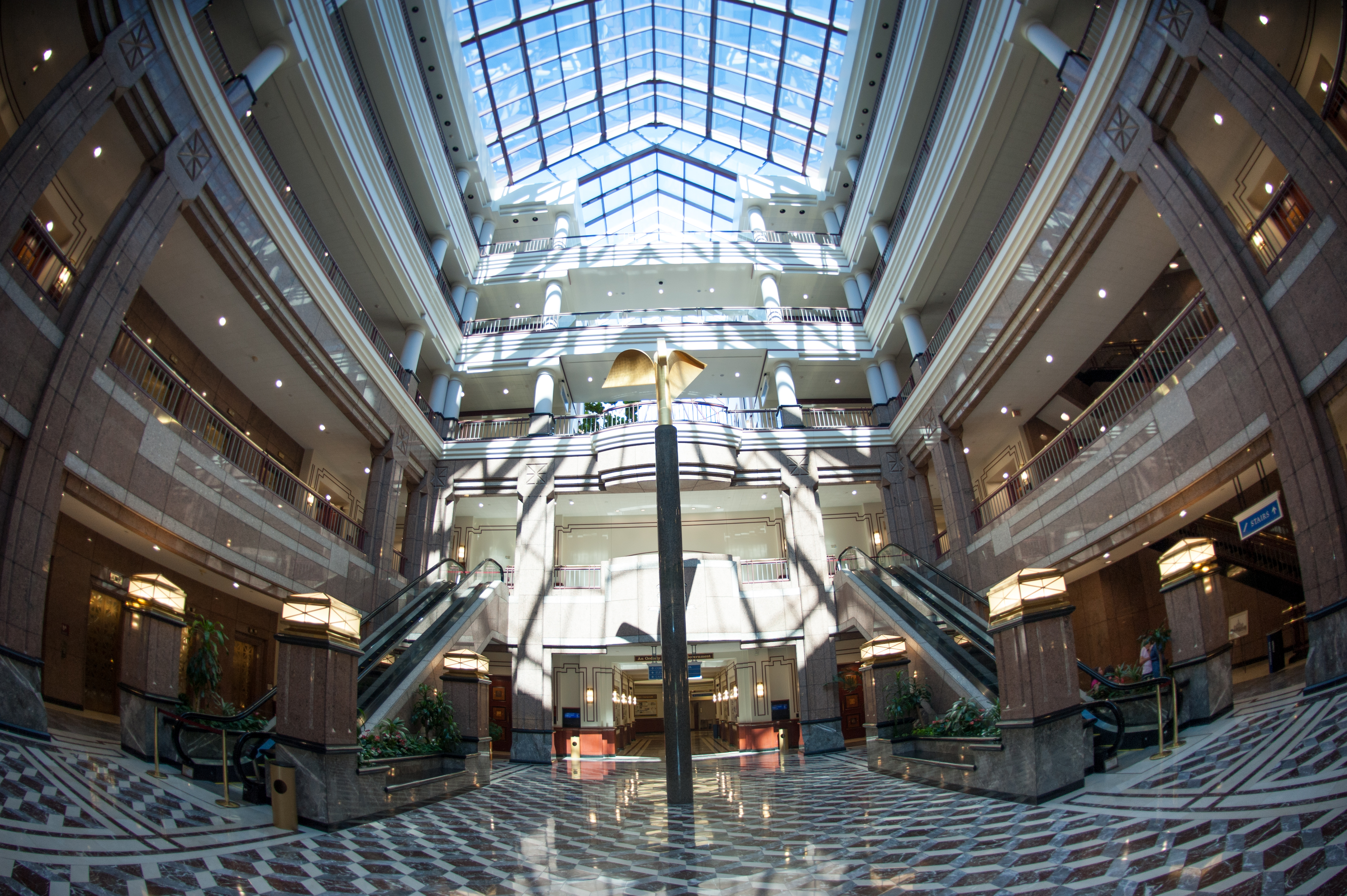 Photo of inside of State Capital Building in Hartford