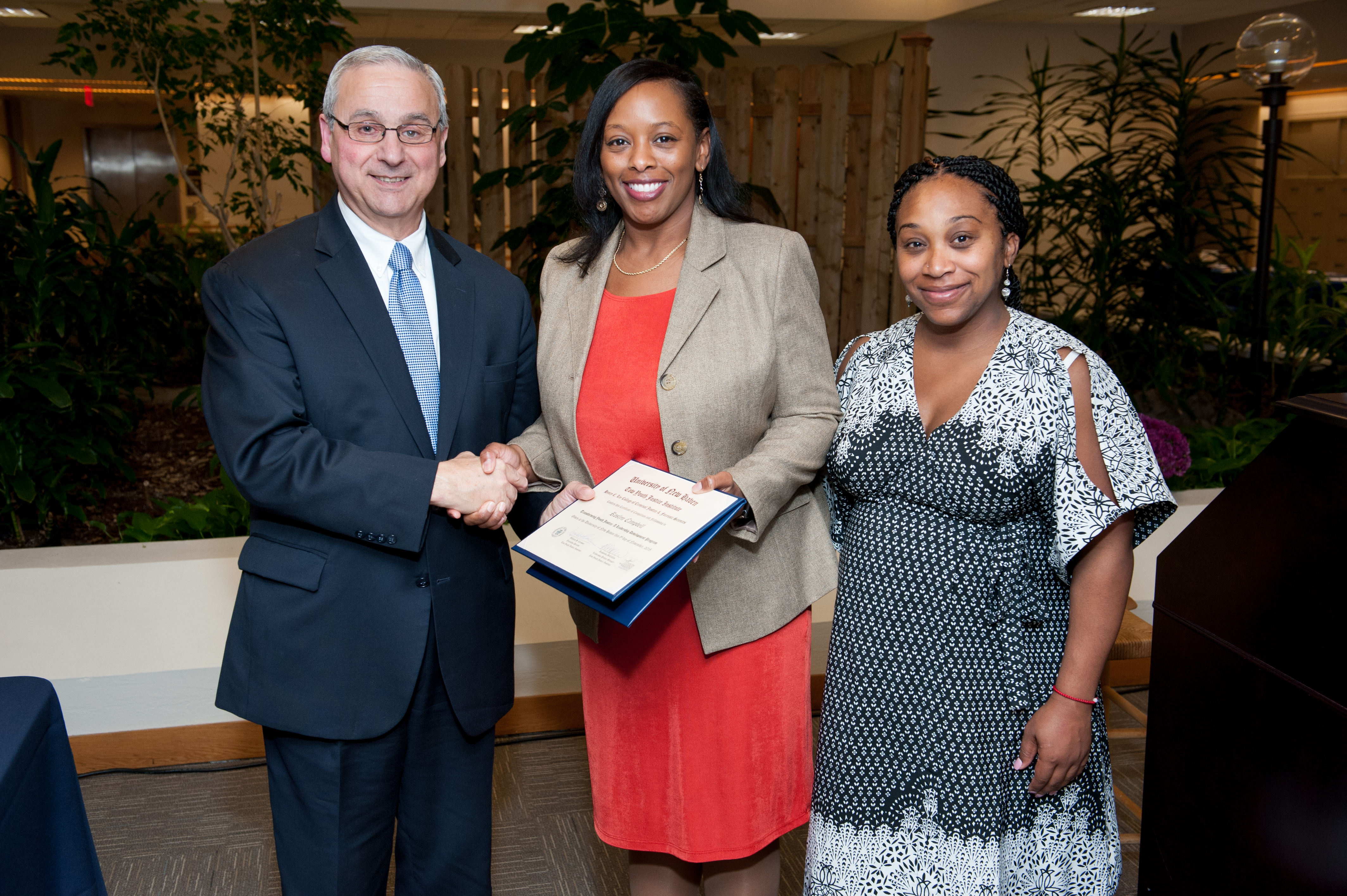 Photo of Leadership Graduation ceremony