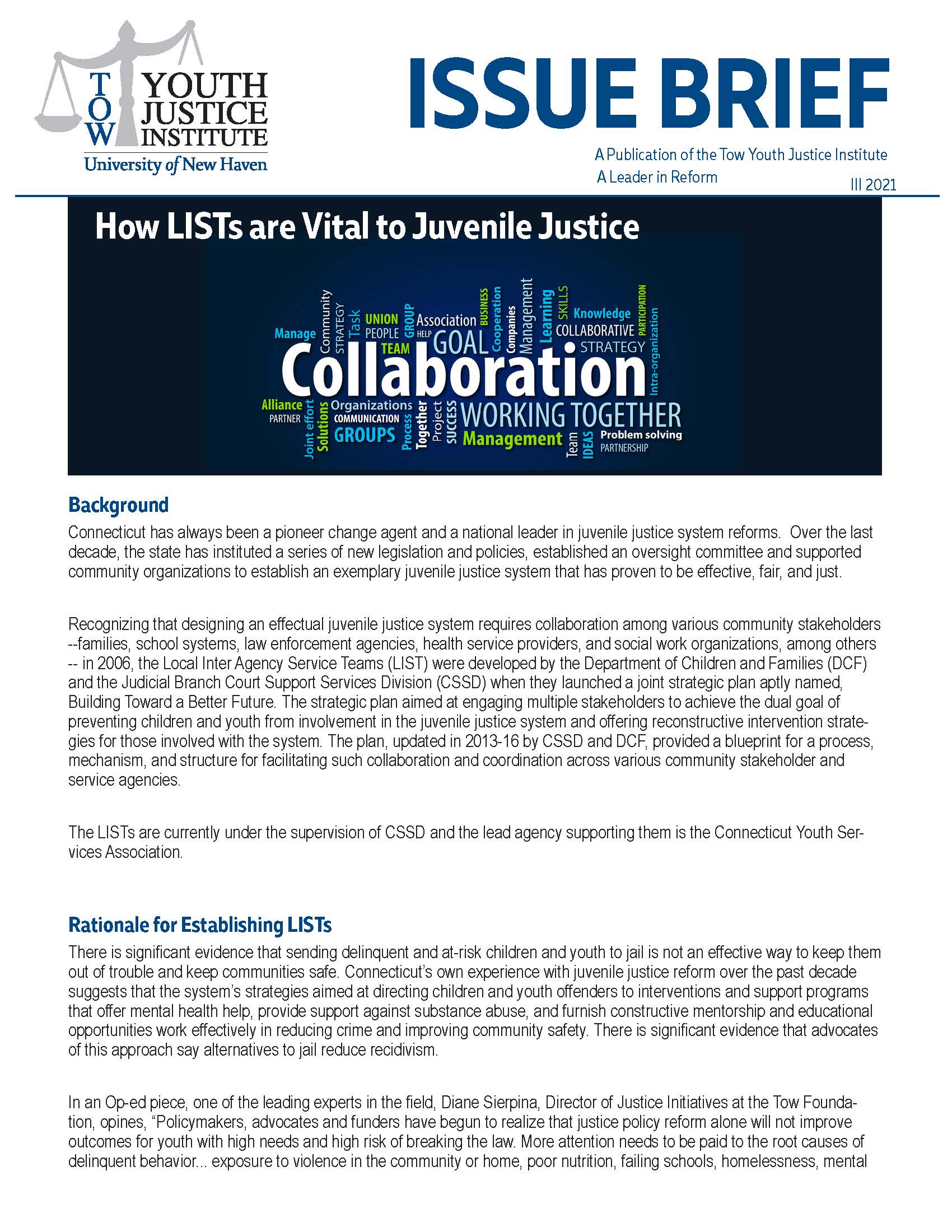 How LISTs are Vital to Juvenile Justice